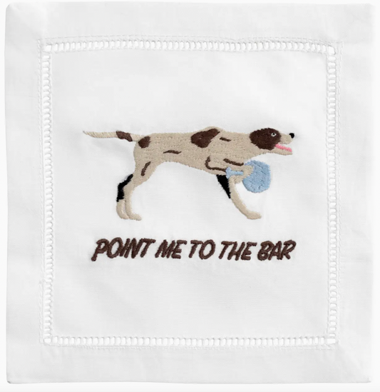 Point me to the Bar Cocktail Napkin