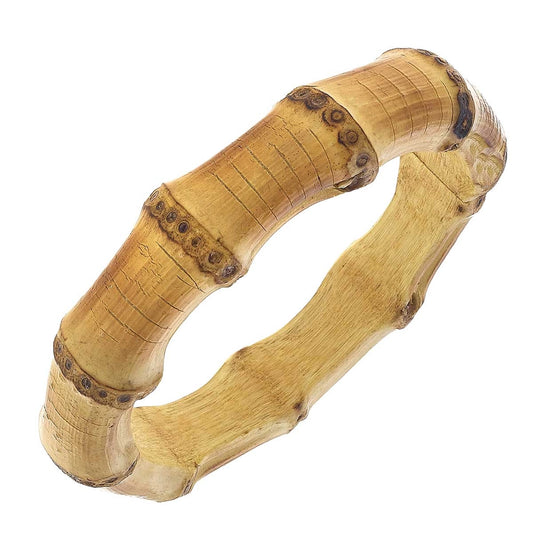 Laurel Bamboo Statement Bangle